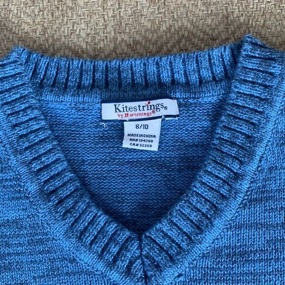 KITESTRINGS BY HEARTSTRINGS BOYS SWEATER VEST - Picture 5 of 8